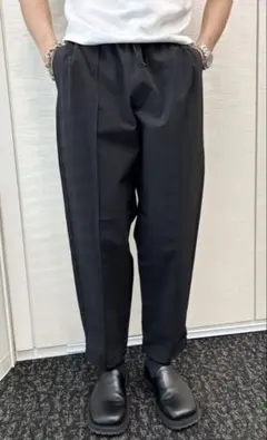 美品 ファミリーマート ジョガーパンツ M ブラック ユニセックス