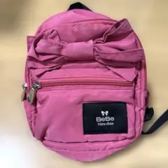 BeBe 子供用リュック　ピンク　Sサイズ