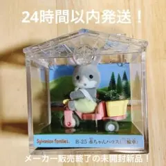 絶版品：未開封新品：シルバニアファミリー B-25 赤ちゃん ハウス・三輪車