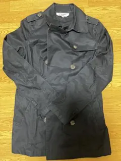 NATURAL BEAUTY BASIC 黒 トレンチコート M