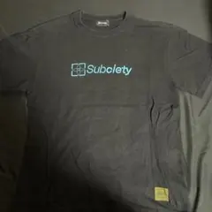 Subciety ブラック Tシャツ