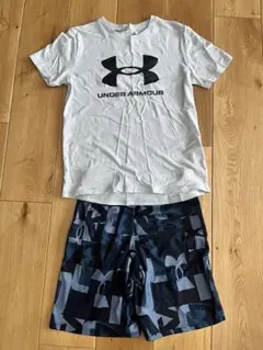 UNDER ARMOUR Tシャツとショートパンツ セット