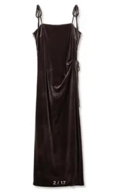 FRAY I.D ベロアキャミソールラップドレス　BLOWN 新品