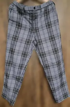 【美品】GU チェック柄 パンツ M