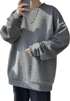 メンズ トレーナー 秋 長袖 3XL