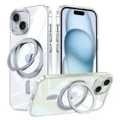 iPhone13 ケース Magsafe対応 カバー 回転スタンド Uovon