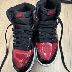 Nike GS Air Jordan 1 High OG Patent Bred