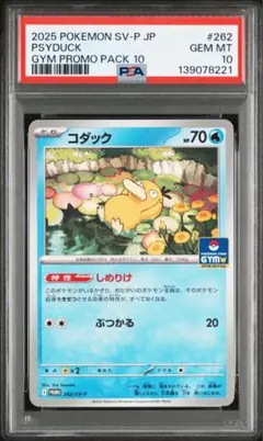 【PSA10】コダック ジムプロモ しめりけ 262/SV-P