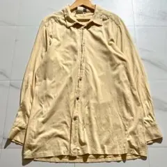 BALLSEYサーモンピンクプリーツ付き長袖シャツ Mサイズ - メルカリ