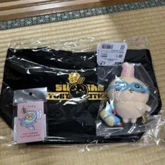 ちいかわ 水族館 うさぎセット　サンキューバックのもの