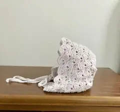 ハンドメイド　ボンネット　かぎ針編み　バブーシュカ　バラクラバ　プリンセスモール
