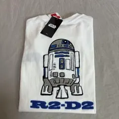 스타 워즈 STAR WARS R2-D2 사가라 자수 반팔 티셔츠