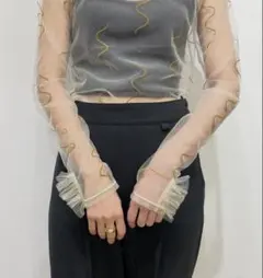 PoI Tulle Top Naminami GOLDのサムネイル