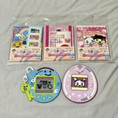 たまごっち なつかしステーショナリー メモ＆ステッカー コースター 全5種セット