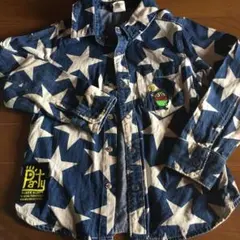 Partyparty 星柄 長袖シャツ