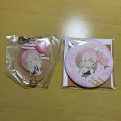 鬼滅の刃 ゆらふわシリーズ 甘露寺蜜璃 アクリルチャーム&缶バッジセット