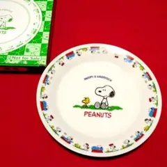 スヌーピー絵皿　スヌーピーウッドストック　匿名配送　非売品