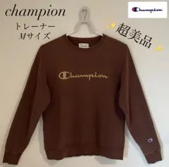 ✨超美品✨champion ビッグスクリプトクルーネックスウェット Mサイズ
