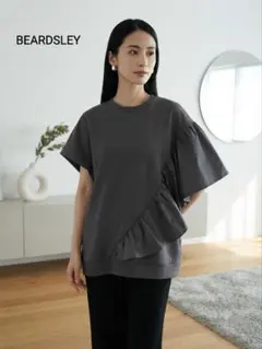 美品です！BEARDSLEY ビアズリー タフタビッグチェックチュニック