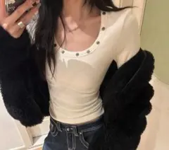 SHEIN レディース 長袖カットソー Sのサムネイル