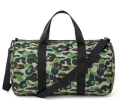BAPE◇A BATHING APE／迷彩カモ◇ドラムバッグ◇付録ノベルティ - メルカリ