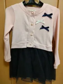 130センチ　ドッキングワンピース