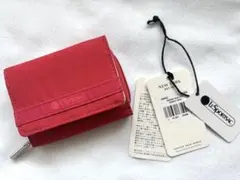 極美品【LeSportsac 三つ折り財布 ロージーレッド】のサムネイル