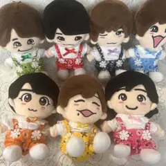 ちびぬい服　ピンク系ズボンのセット　No.145