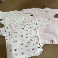 新生児　短肌着　5点セット　50〜60cm
