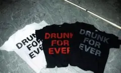 アイムホリックパーカー DRUNK FOR EVER Tシャツ 黒 - メルカリ