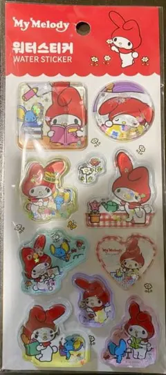 韓国限定☆マイメロディ☆50周年☆レトロウォーターシール☆サンリオ☆ボンボン③