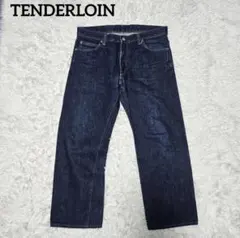 TENDERLOIN W34 濃紺 T-RIDERS セルビッチ TENDERLOIN W34 濃紺 T-RIDERS セルビッチ - メルカリ