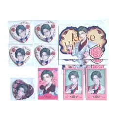 五木左京 Rose Valentine ハート型缶バッチ カード 特典 まとめ