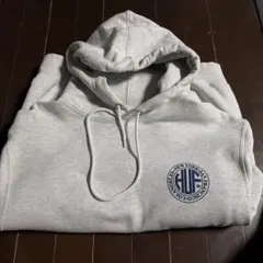 HUF パーカー グレー