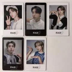 StrayKids ハン 展覧会 アーカイブフォトカード トレカ 5枚