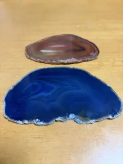 瑪瑙　メノウ　アゲート　スライス　コースター