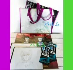 エヴァ 記念展 綾波レイ クリアファイル アクスタ ポスター バッグ【×2