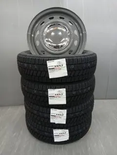 送料込★新品スタッドレス★ネオキャロ+ブリヂストンVRX3★155/65R14★のサムネイル