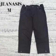 【ジーナシス】ブラック カジュアルパンツ Mサイズ レディ―ス u3750