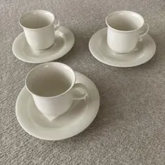 廃盤 イッタラ iittala Ego エゴ 3客セット カップ&ソーサー - メルカリ