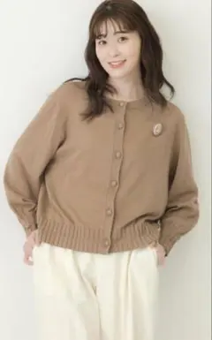sm2 ゆべし　未使用　カーディガン（ブローチなし）のサムネイル