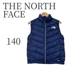 THE NORTH FACE ザノースフェイス ネイビー ダウンベスト 140