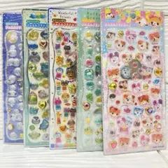 【正規品】ジュエルプチドロップ　5種　まとめ売り　プチドロ　シール