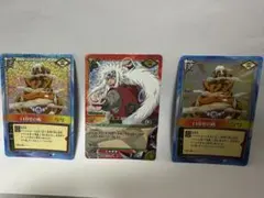 NARUTO ナルト カード 自来也 口寄せの術 3枚セットのサムネイル