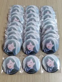 白石杏 プロセカ グリッター缶バッジ 33B 30点