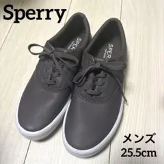美品 Sperry スペリー グレー スニーカー 25.5cm メンズ 靴のサムネイル