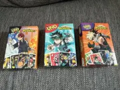 僕のヒーローアカデミア UNO 3種セット