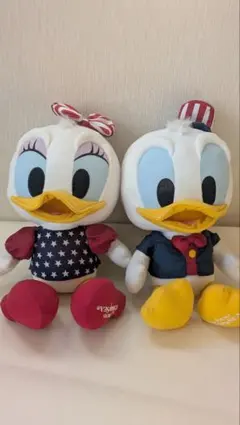 東京ディズニーシー ドナルド デイジー ぬいぐるみ ペアセット