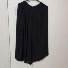 UNIQLOロングプリーツパンツ