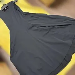 m*y様 UNIQLO✖️Theory ノースリーブ Aラインワンピース 黒　s